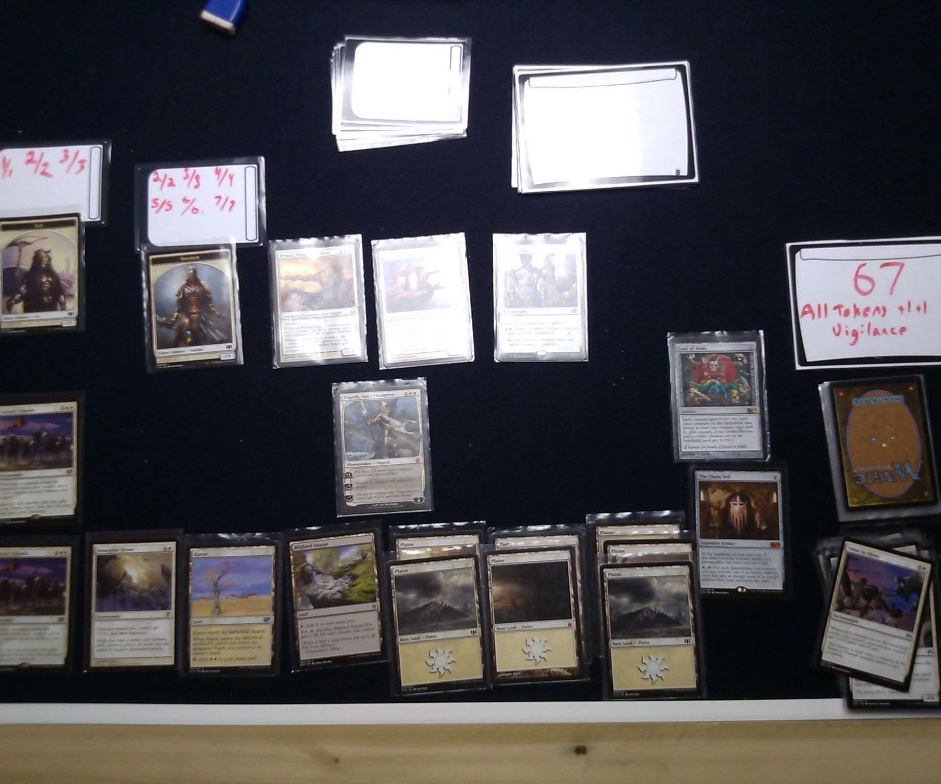 Card Game Dry Erase Tokens