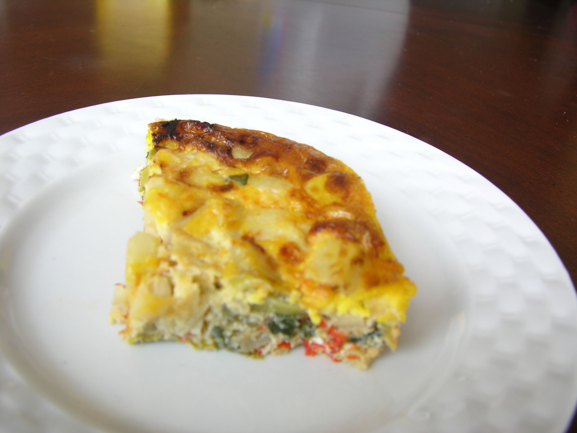 Leek Potato Egg Pie 11 Steps Instructables