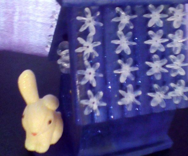 Birdhouse Turned Into Bunnyhouse
