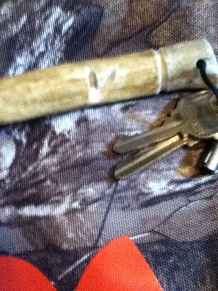 Deer Antler Key Chain