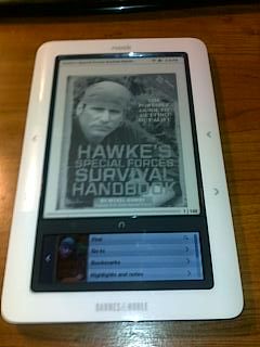 Using an eReader as a survial tool