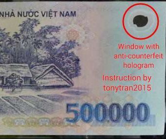 Detecting Counterfeit Polymer Vietnamese Money
