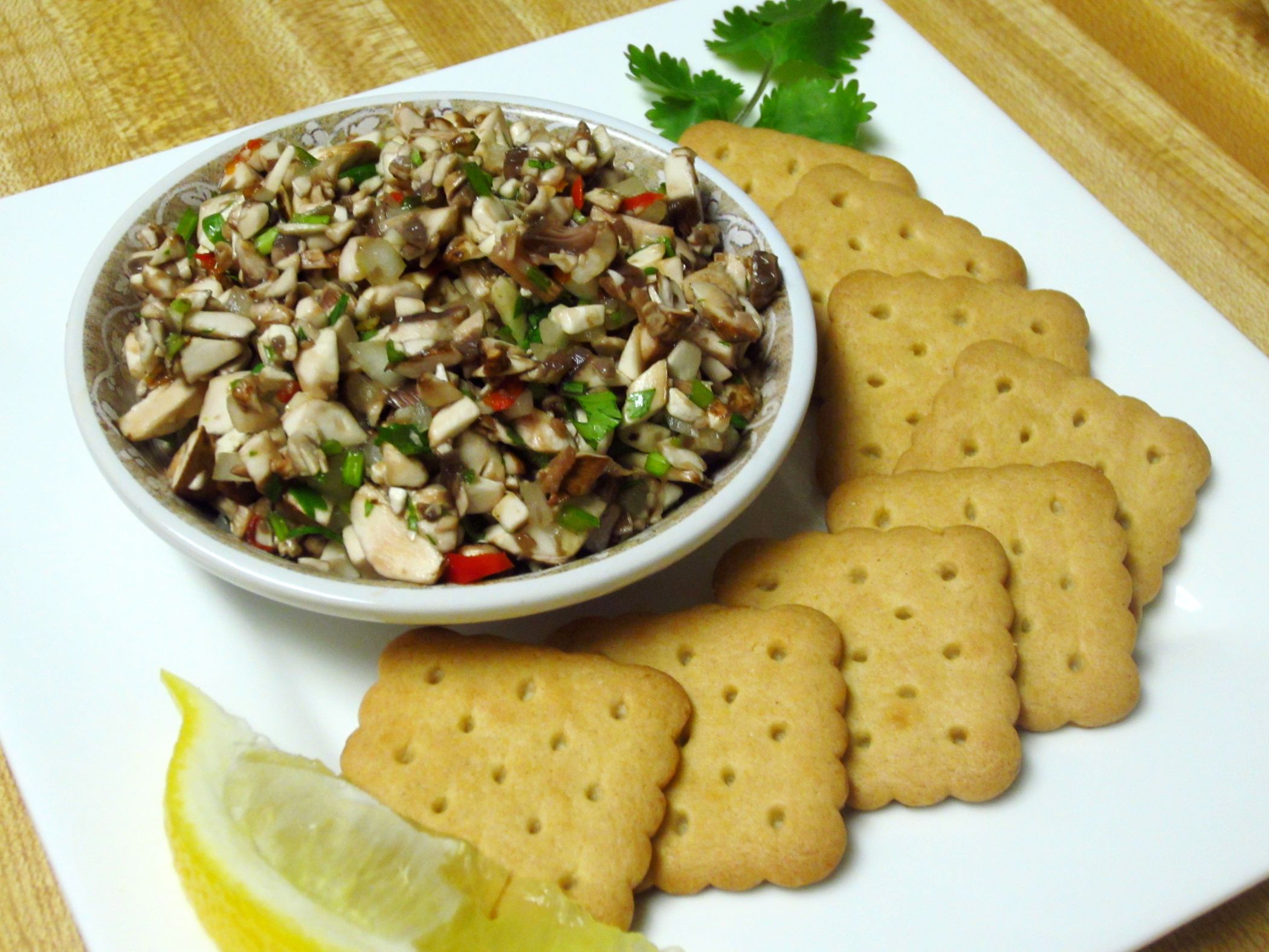 Mushroom Salsa No Tomatoes Needed Instructables
