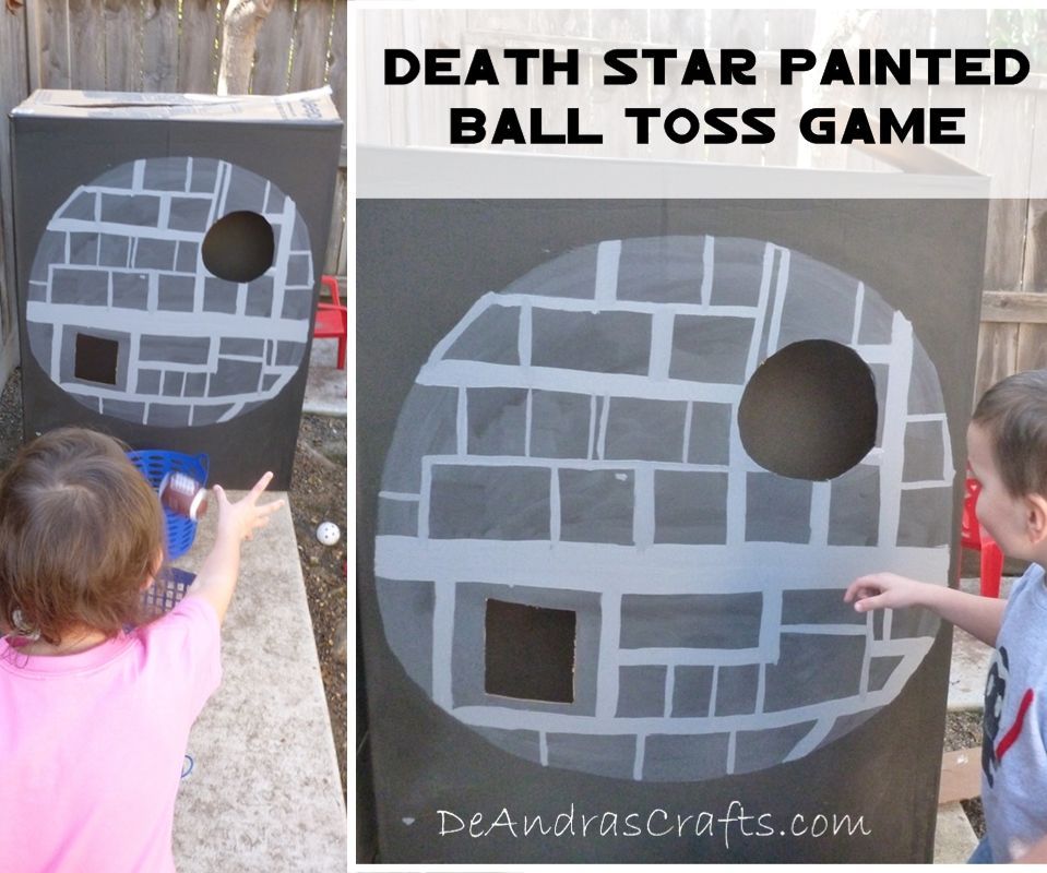 Death Star Painted Ball Toss Game