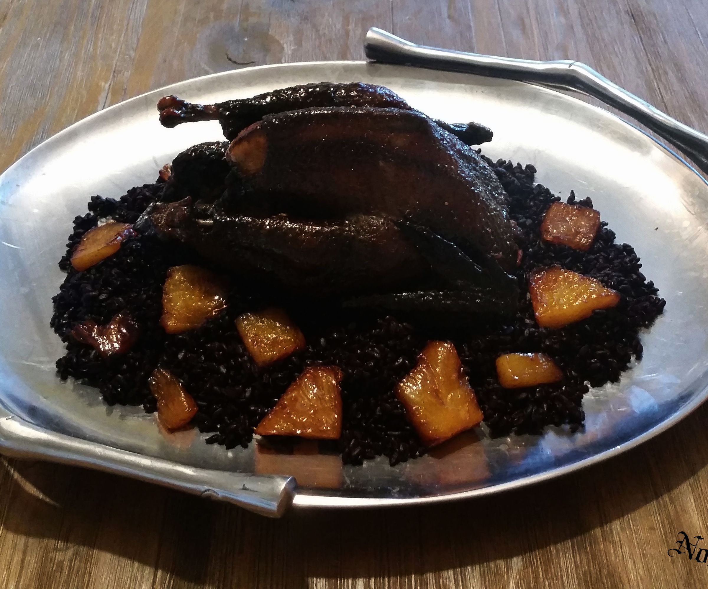 Fowl Most Foul - Roasted Black Silkie Chicken With Smoked Paprika Rub