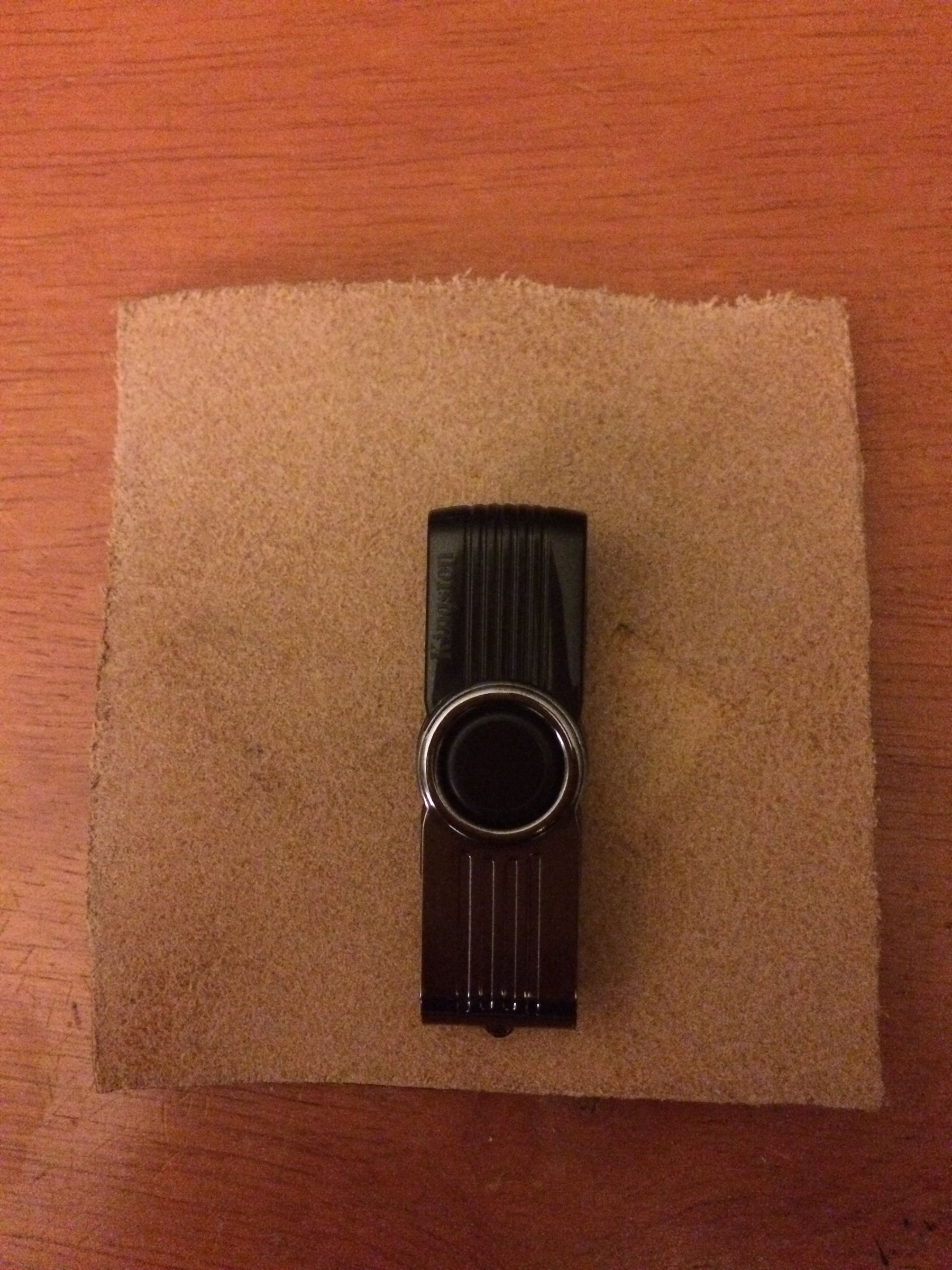 Leather Thumb Drive Case 9 Steps Instructables