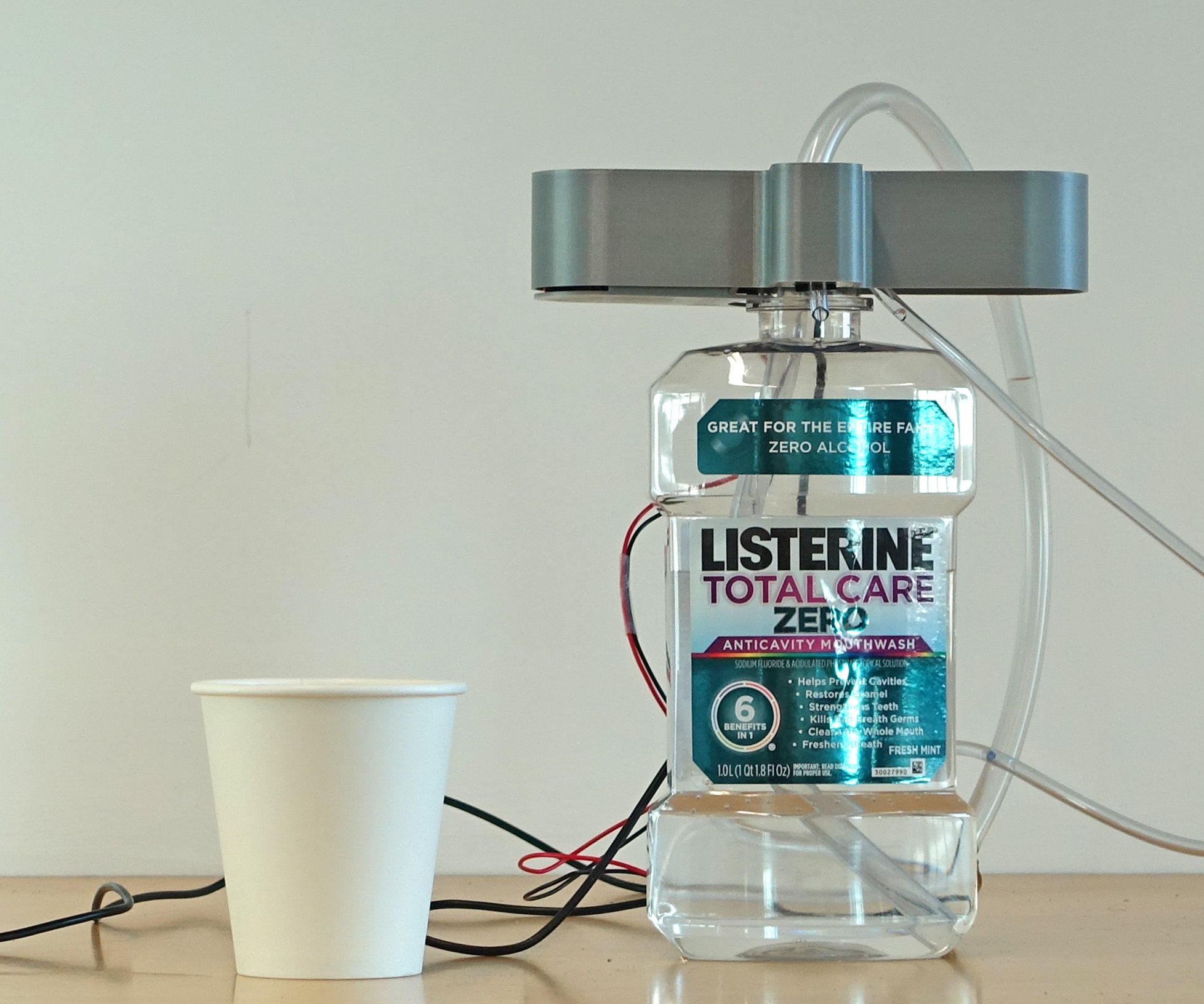 Smart Dispenser: Dispenses Solutions Based on the VOC Level 