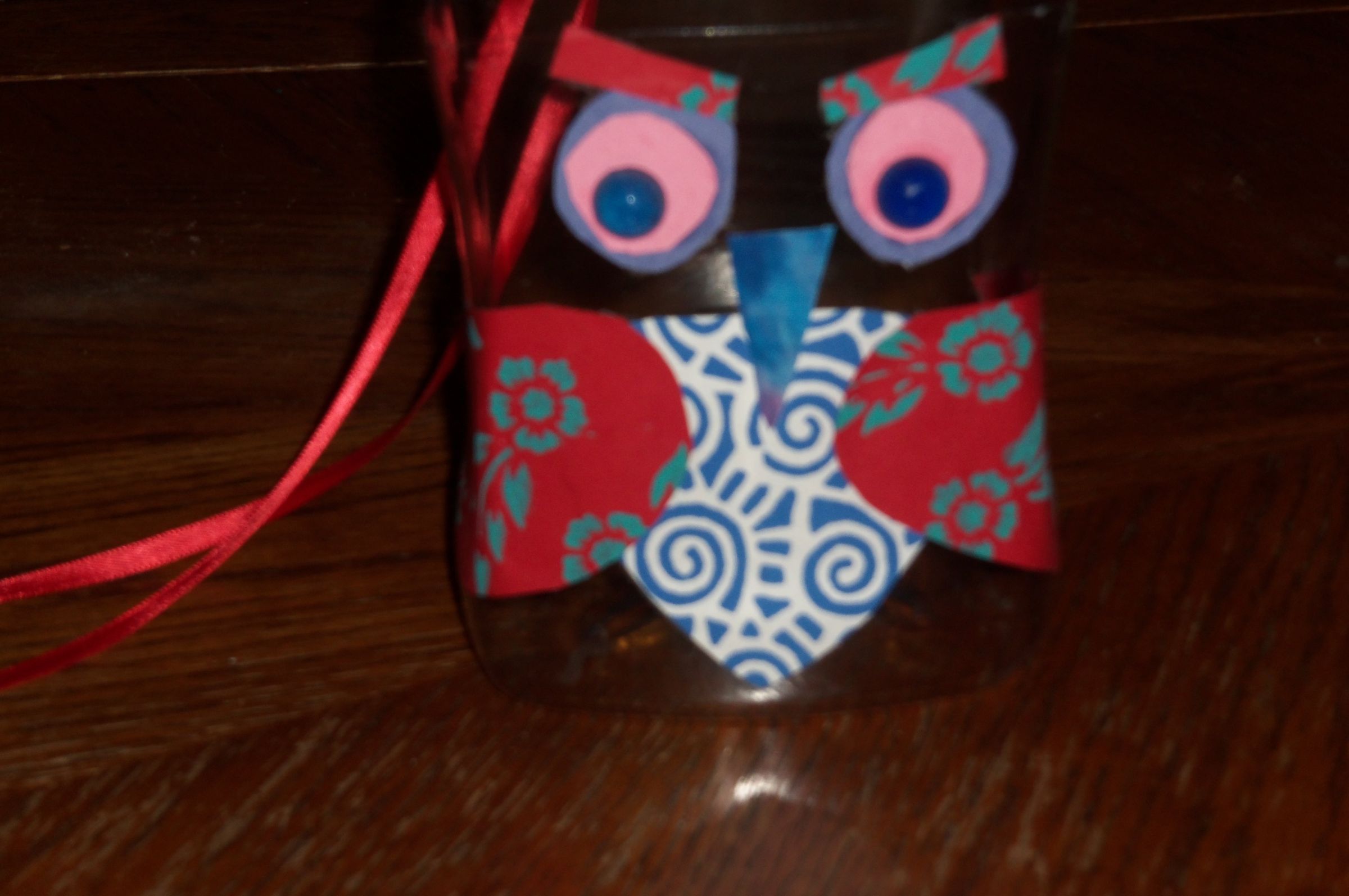 Recycled Owl Organizer