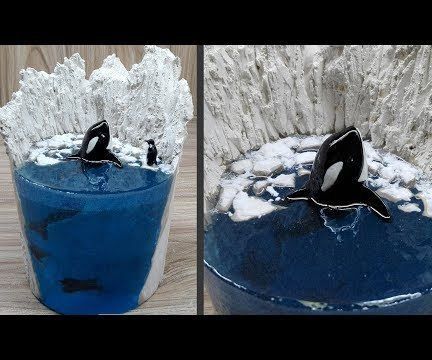 Killer Whale (orca) Resin Art | Diorama