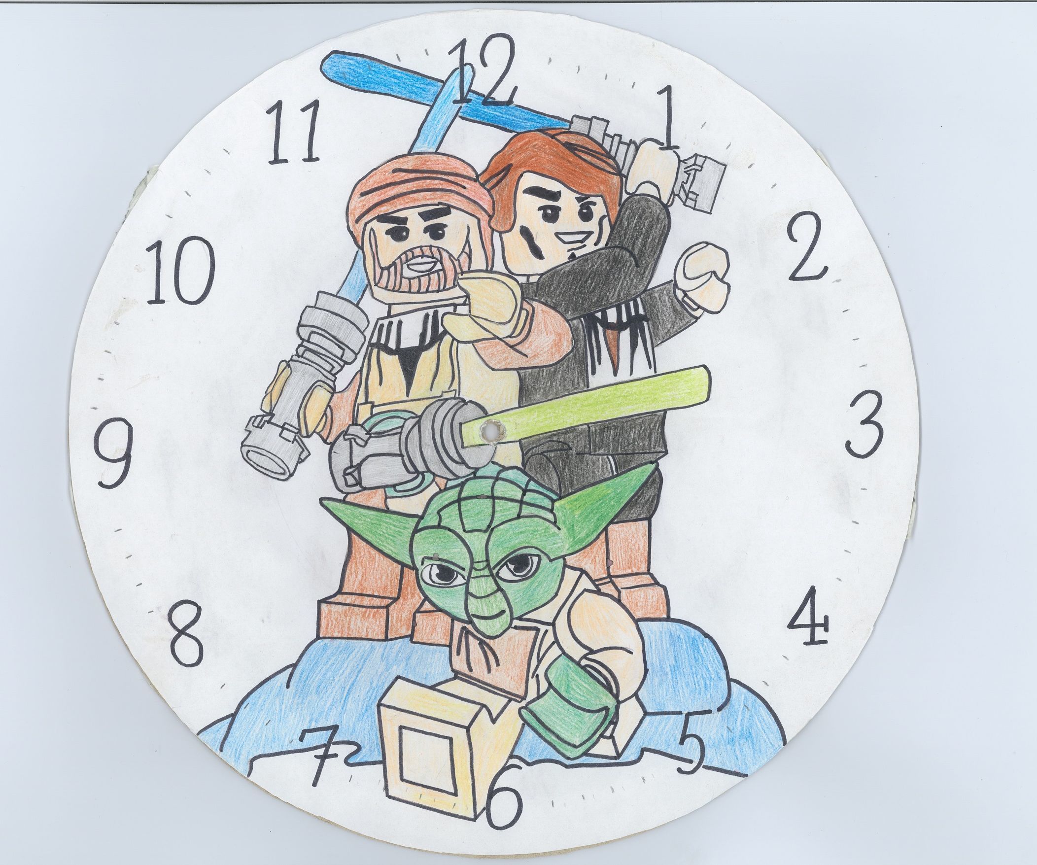 LEGO Star Wars Wall Clock