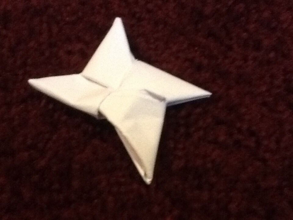 How to Make an Origami Ninja Star