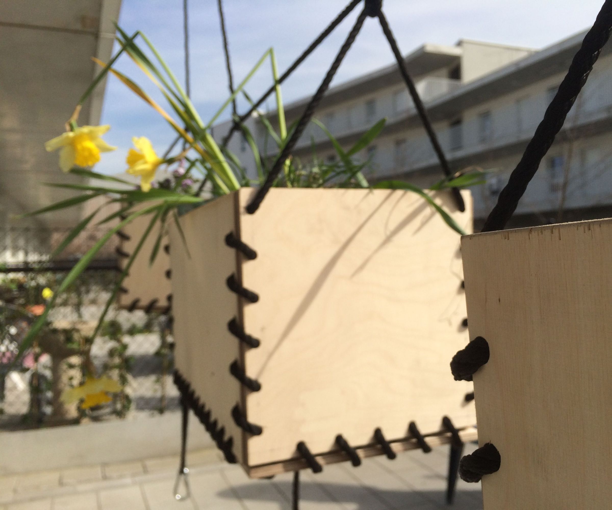 Planter crates without screws