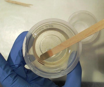 Mix and Pour the Resin