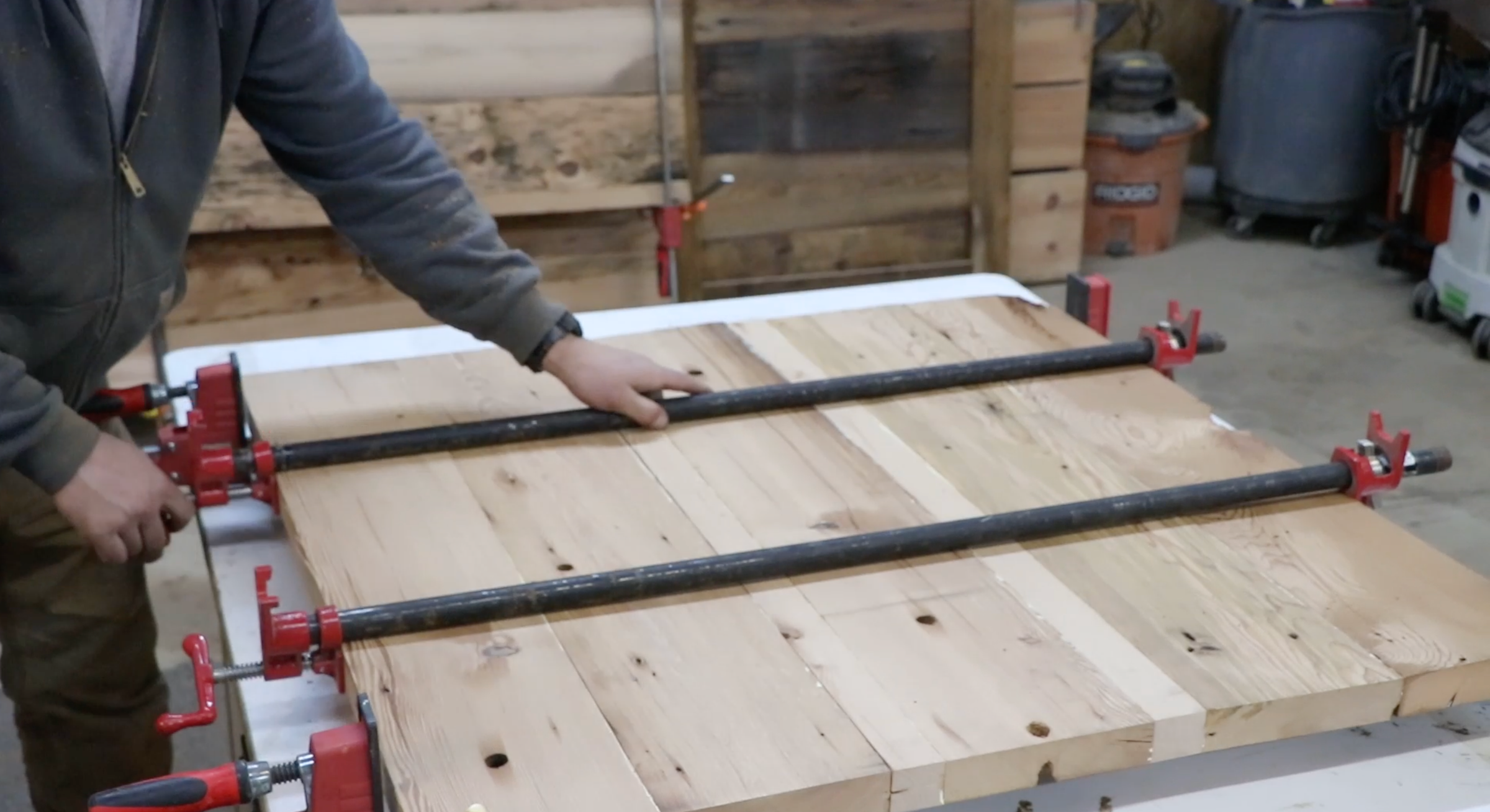 How to Build Reclaimed Industrial Dining Tables 8 Steps (with