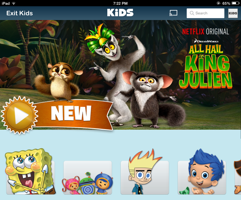 Child Safe Netflix - iPad/iPhone