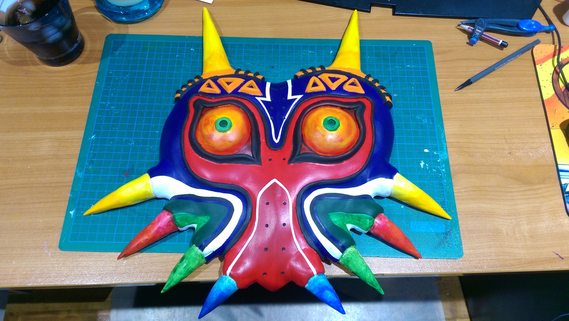 Majoras' Mask - Accurate Replica : 5 Steps (with Pictures) - Instructables