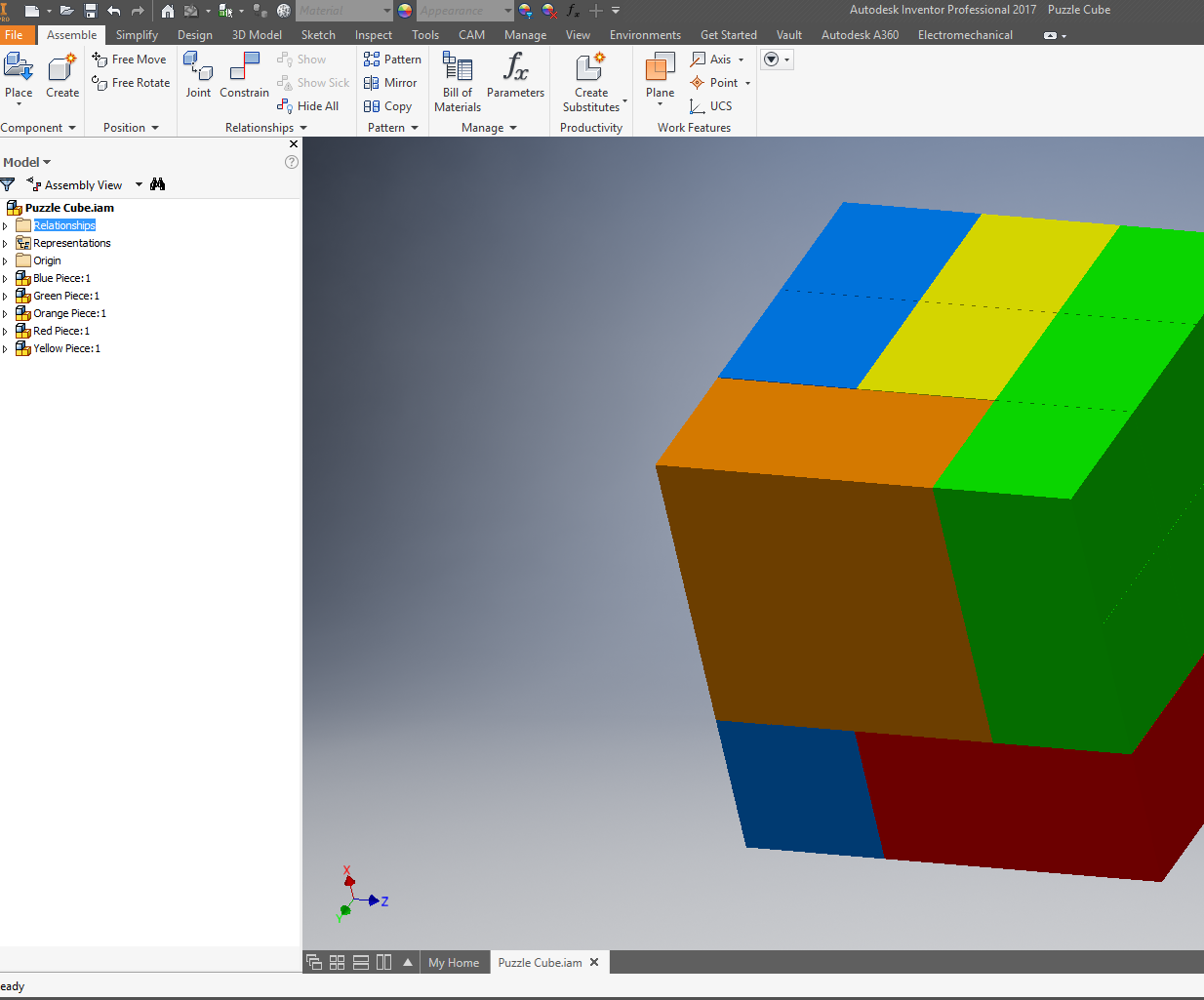 The Puzzle Cube