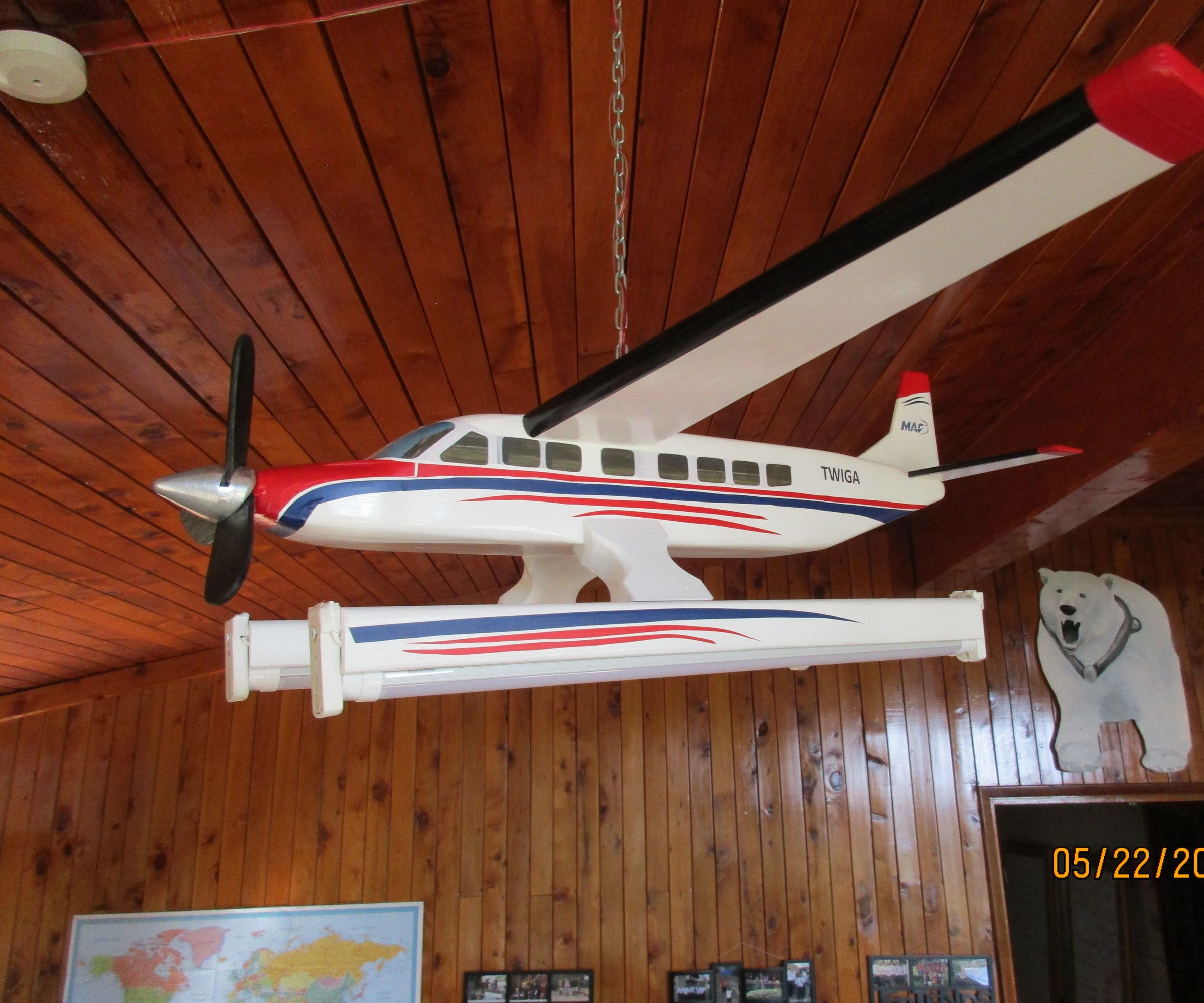 Airplane Hanging Light
