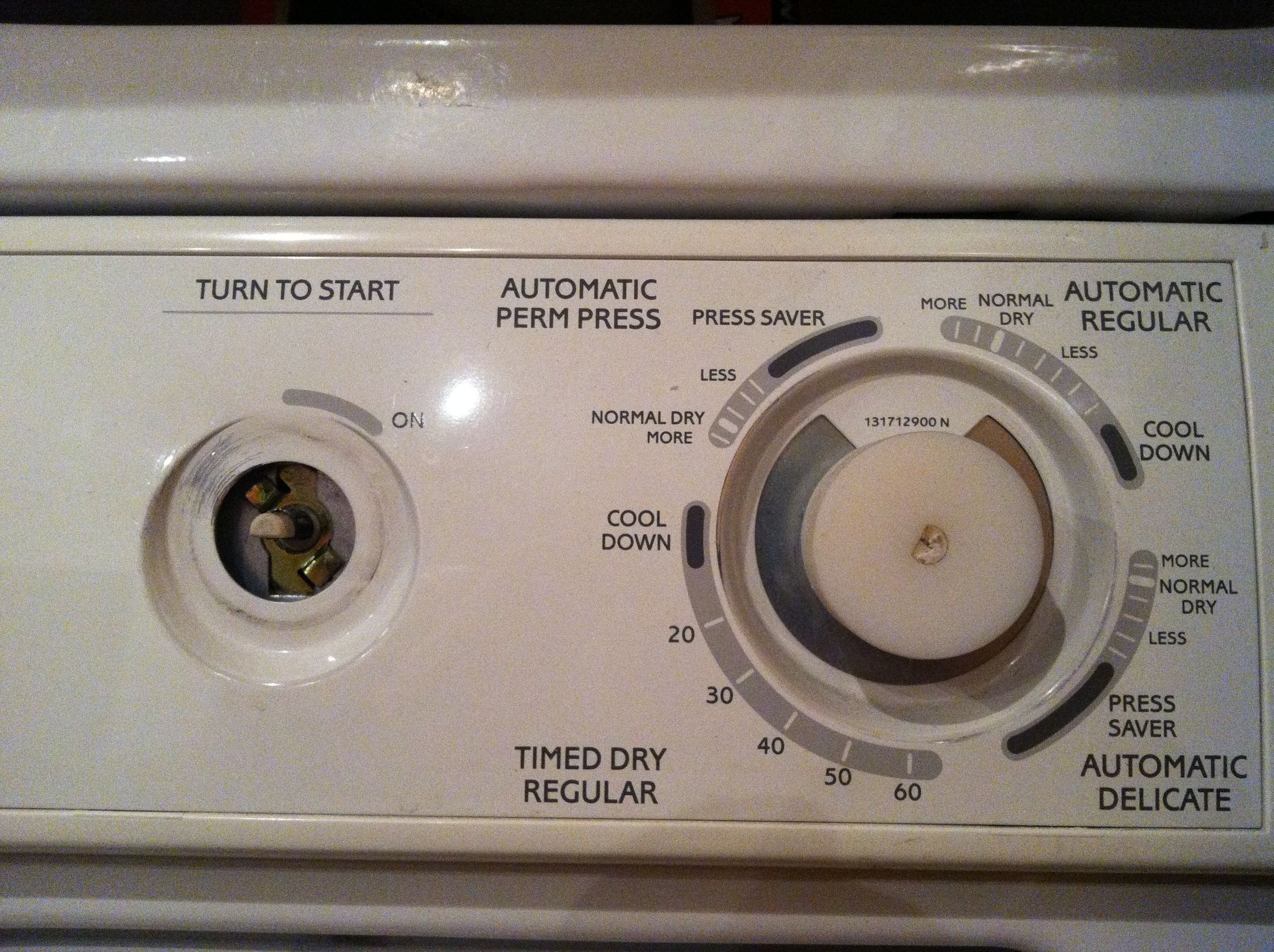 One Washing Machine Selector Knob to Rule Them All...