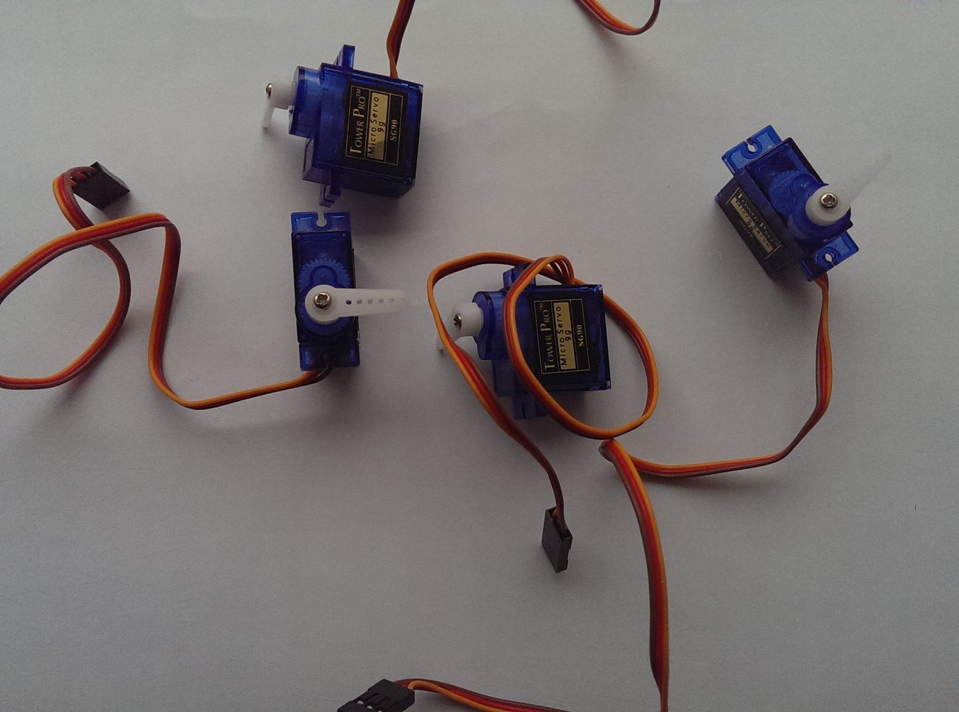 Preparing Servos