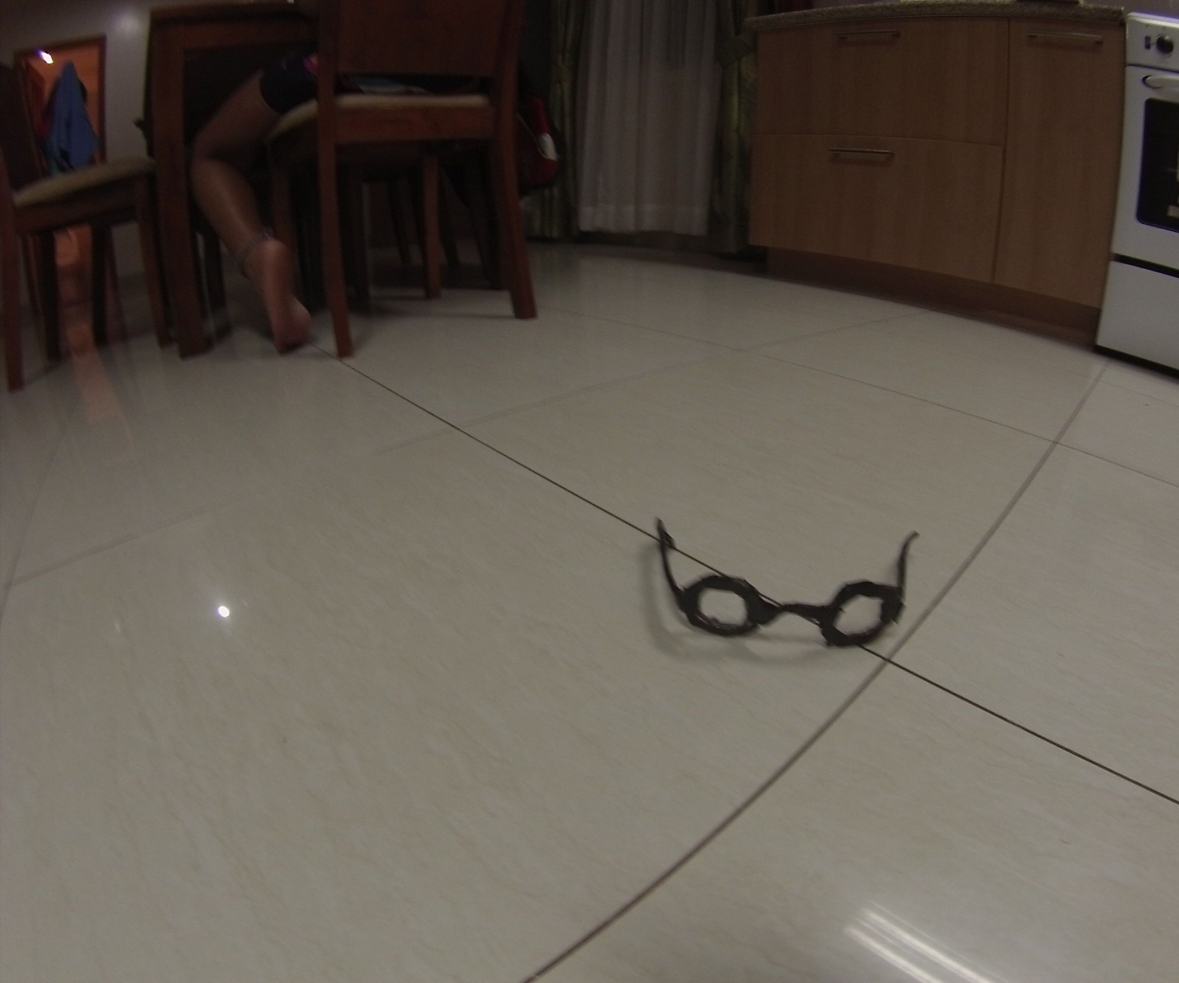 Making harry potter glasses