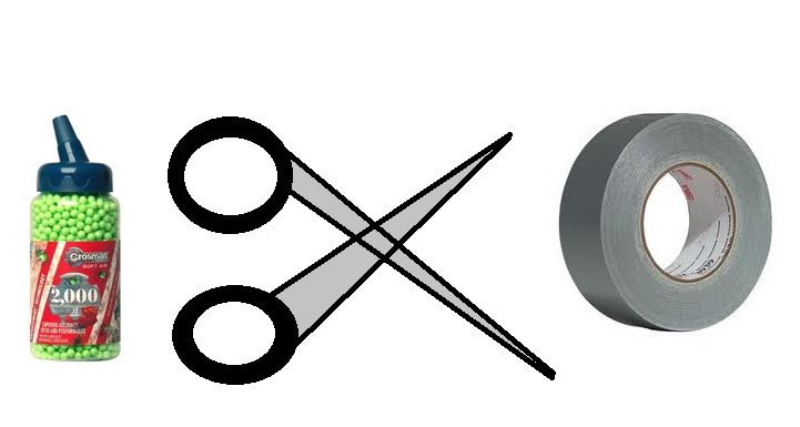 How to Make a Duck Tape Bean Bag