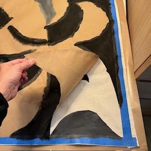 Remove Masking Tape and Butcher Paper