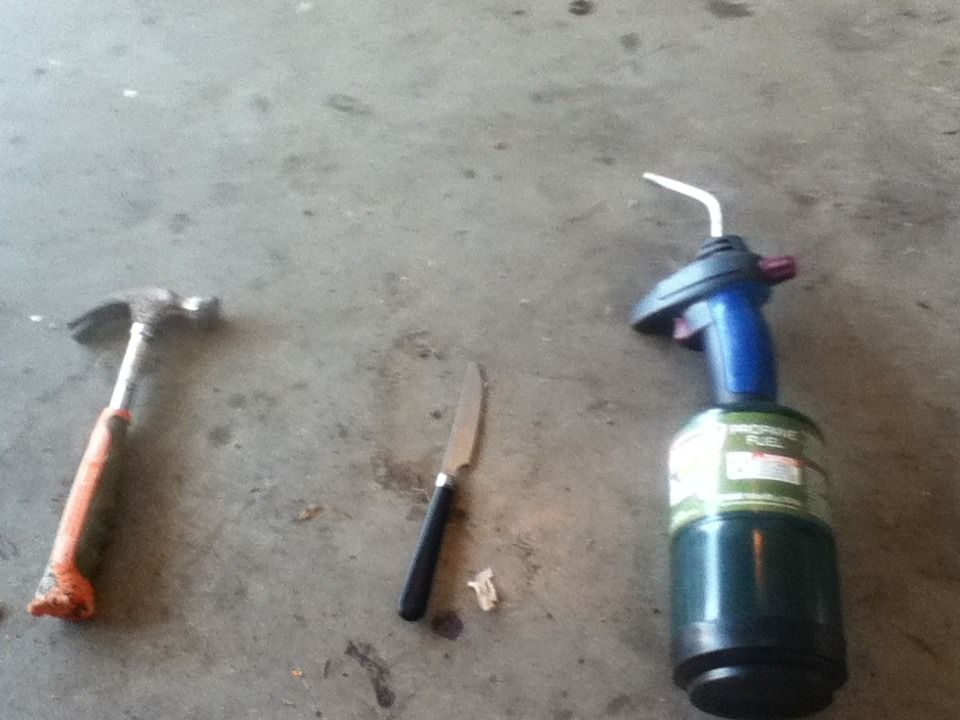 How to Make a Sharp Knife From a Butter Knife.