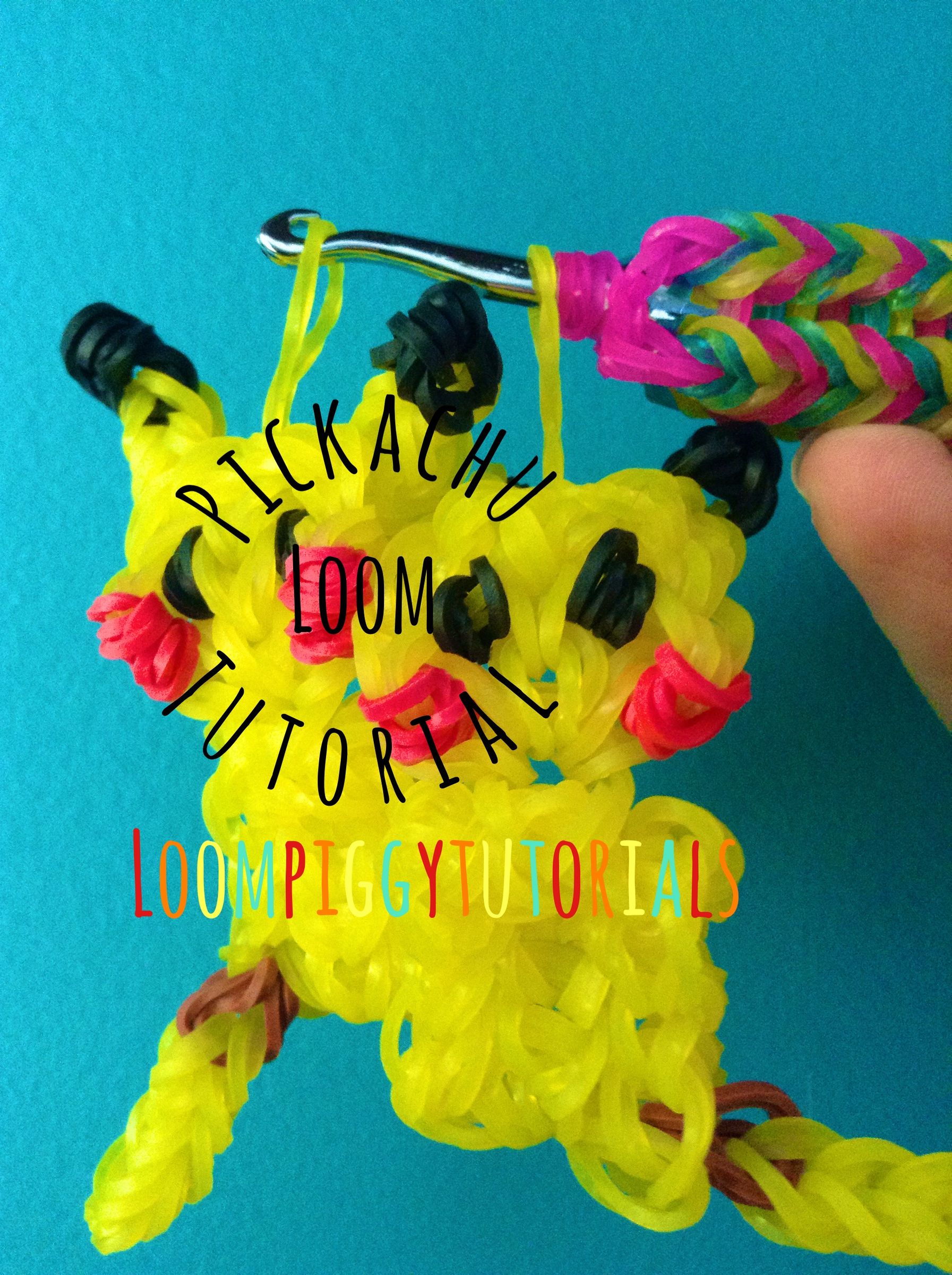 Pickachu Loom Charm