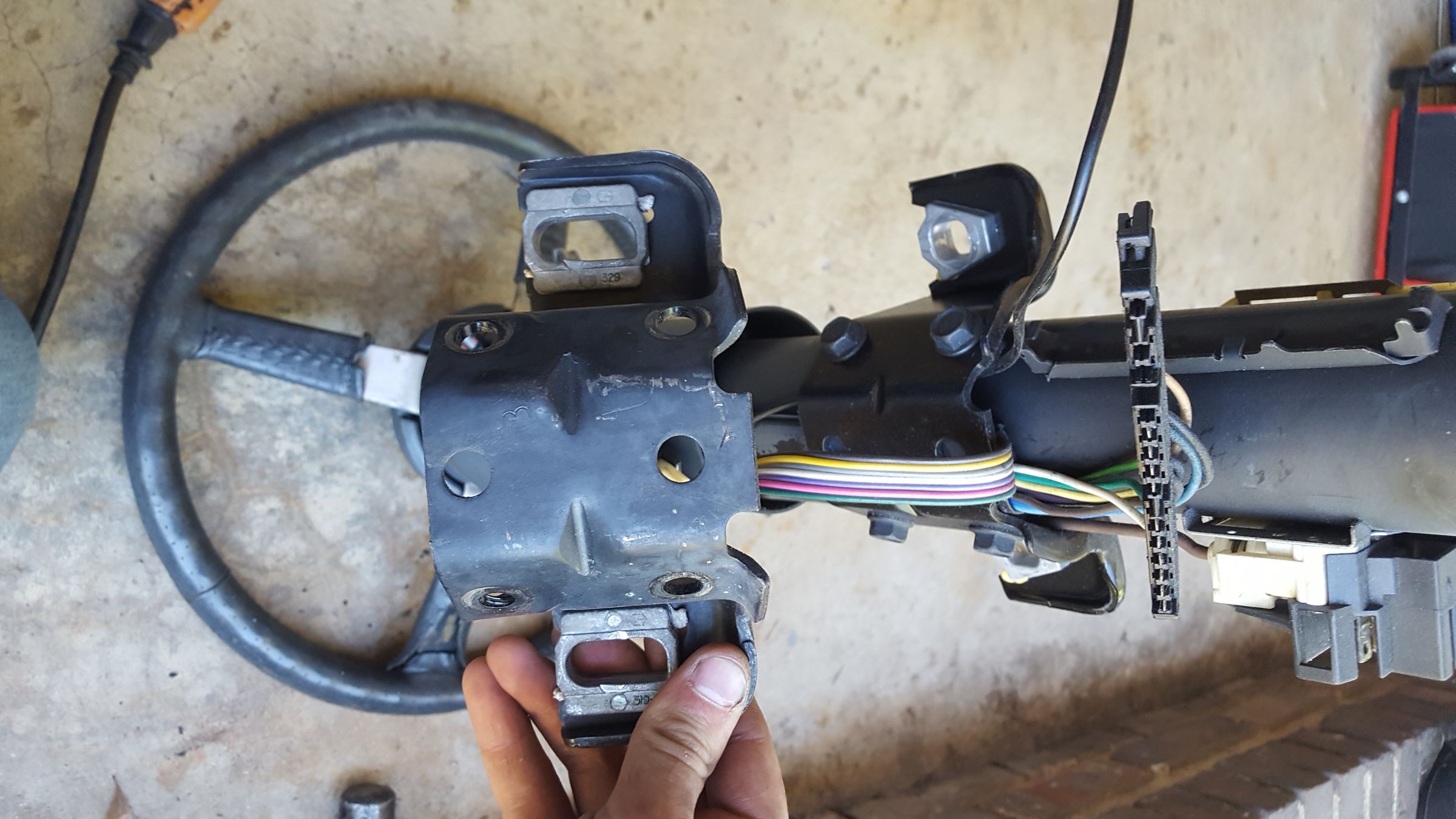 Jeep Wrangler YJ to XJ Steering Column Swap 6 Steps Instructables