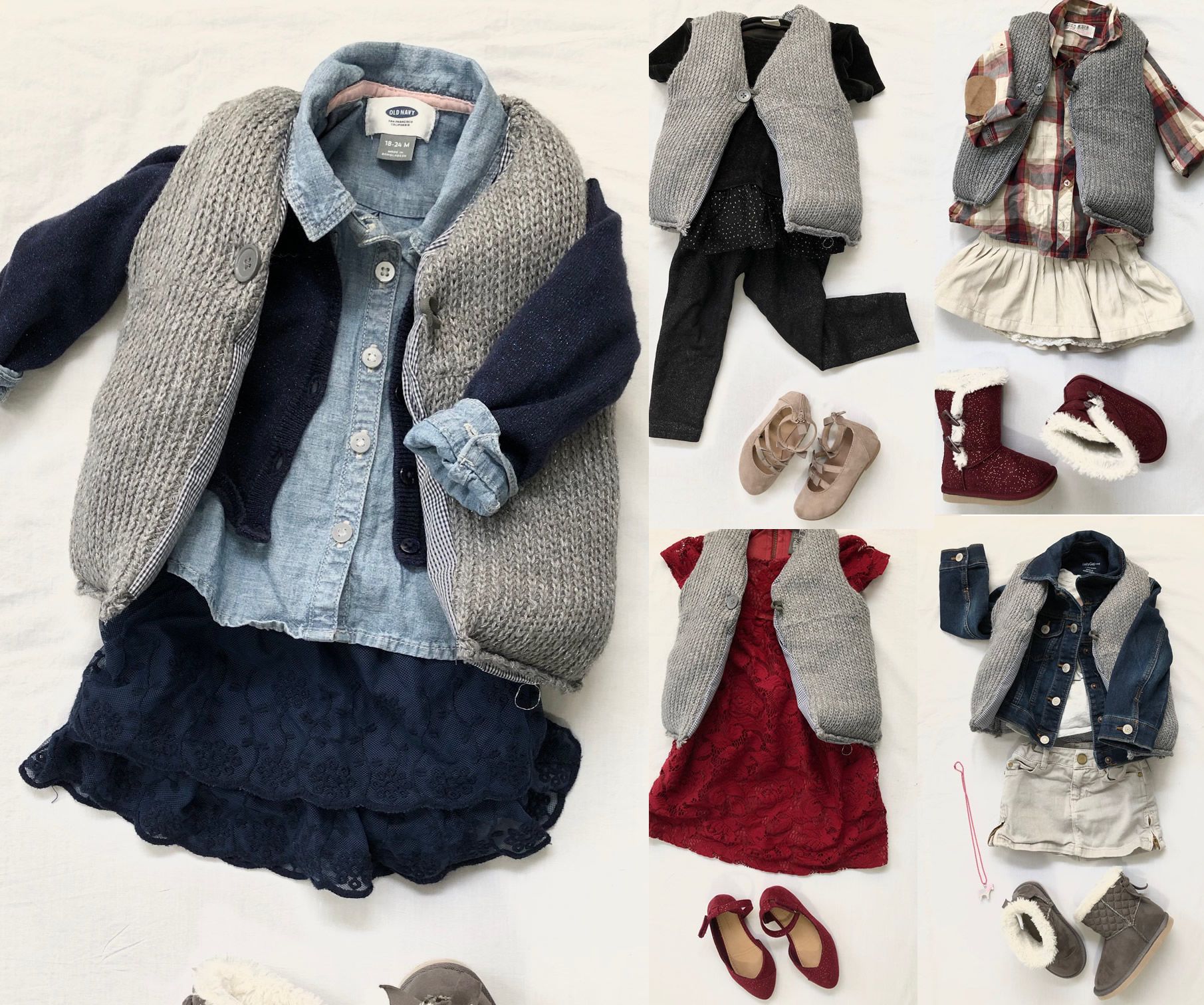Knitted Puffer Vest From an Old Sweater