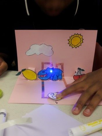 Pop Up Circuit Cards