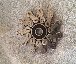 D.I.Y Bike Chain Fidget Spinner