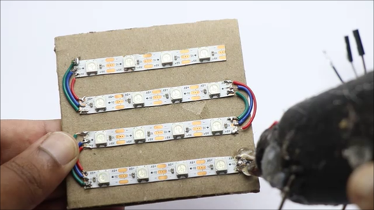 Arranging ARGB LED Strips