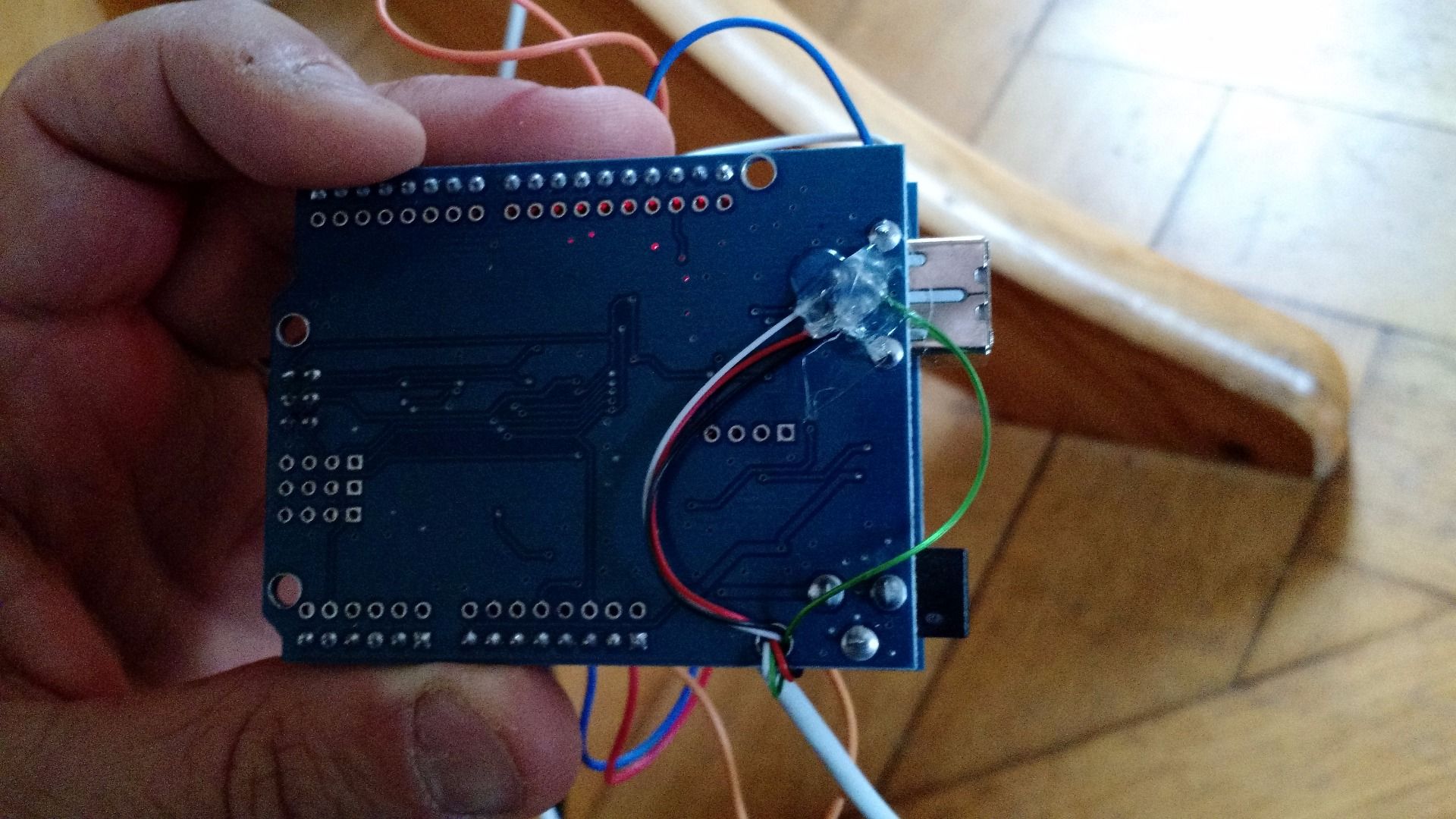 Solder USBcable to Arduino UNO (clone) 5 Steps (with Pictures