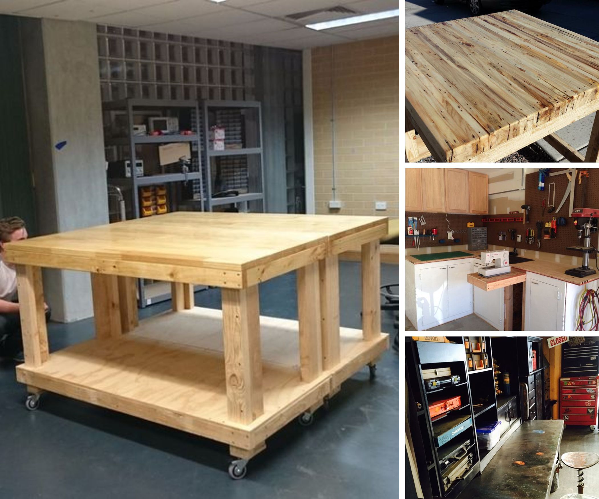 Work-benches & Maker Spaces