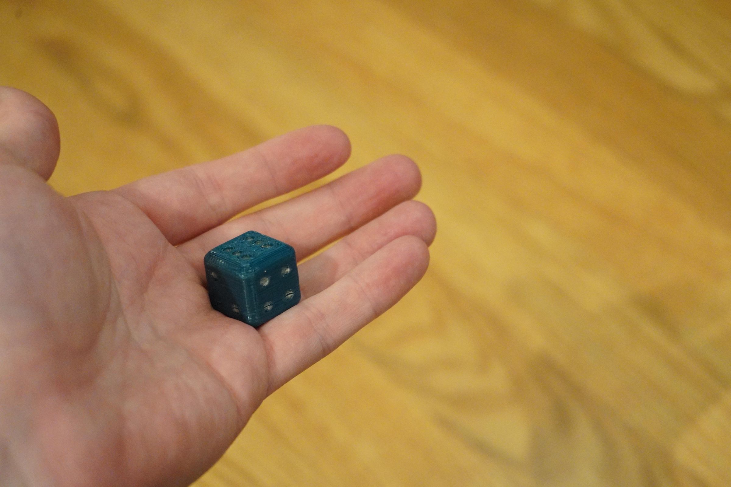 Ridiculously Weighted Die (For Fun & Statistics Demonstration) 8