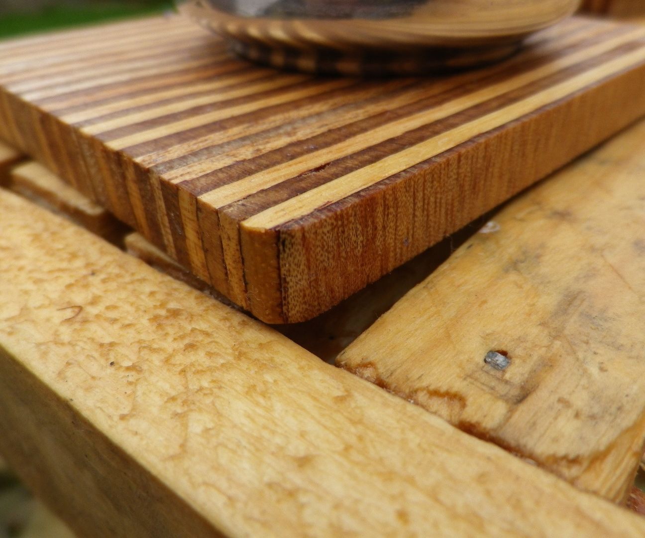 PLYWOOD DRINK COASTERS !