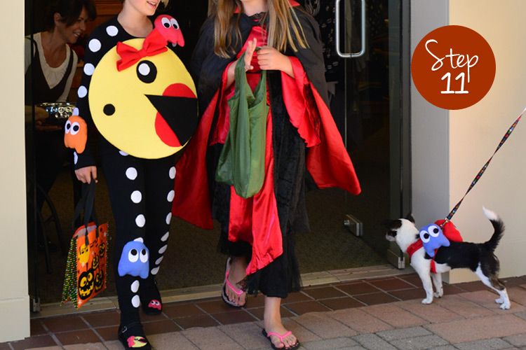 Steps for Your Mrs. Pacman Costume