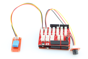 Install the Crowtail - Temperature & Humidity Sensor