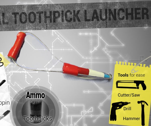 Mechanical Toothpick Launcher