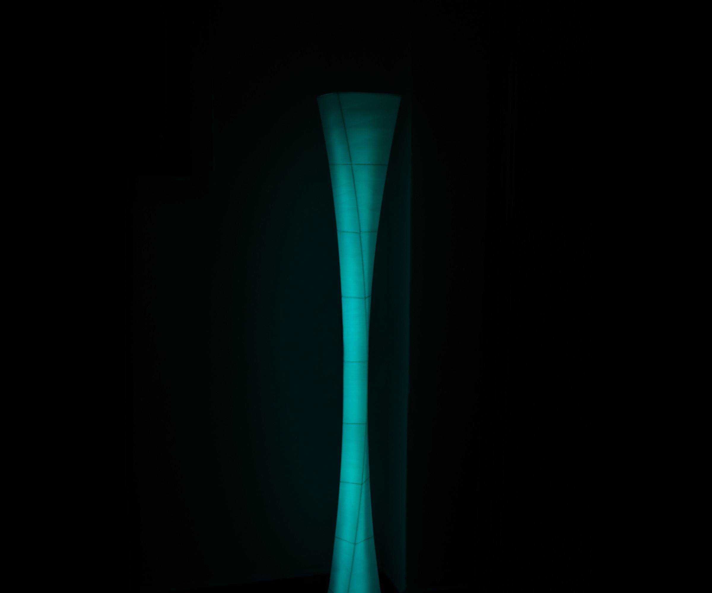 3d Printed Floor Lamp From Parametric Design
