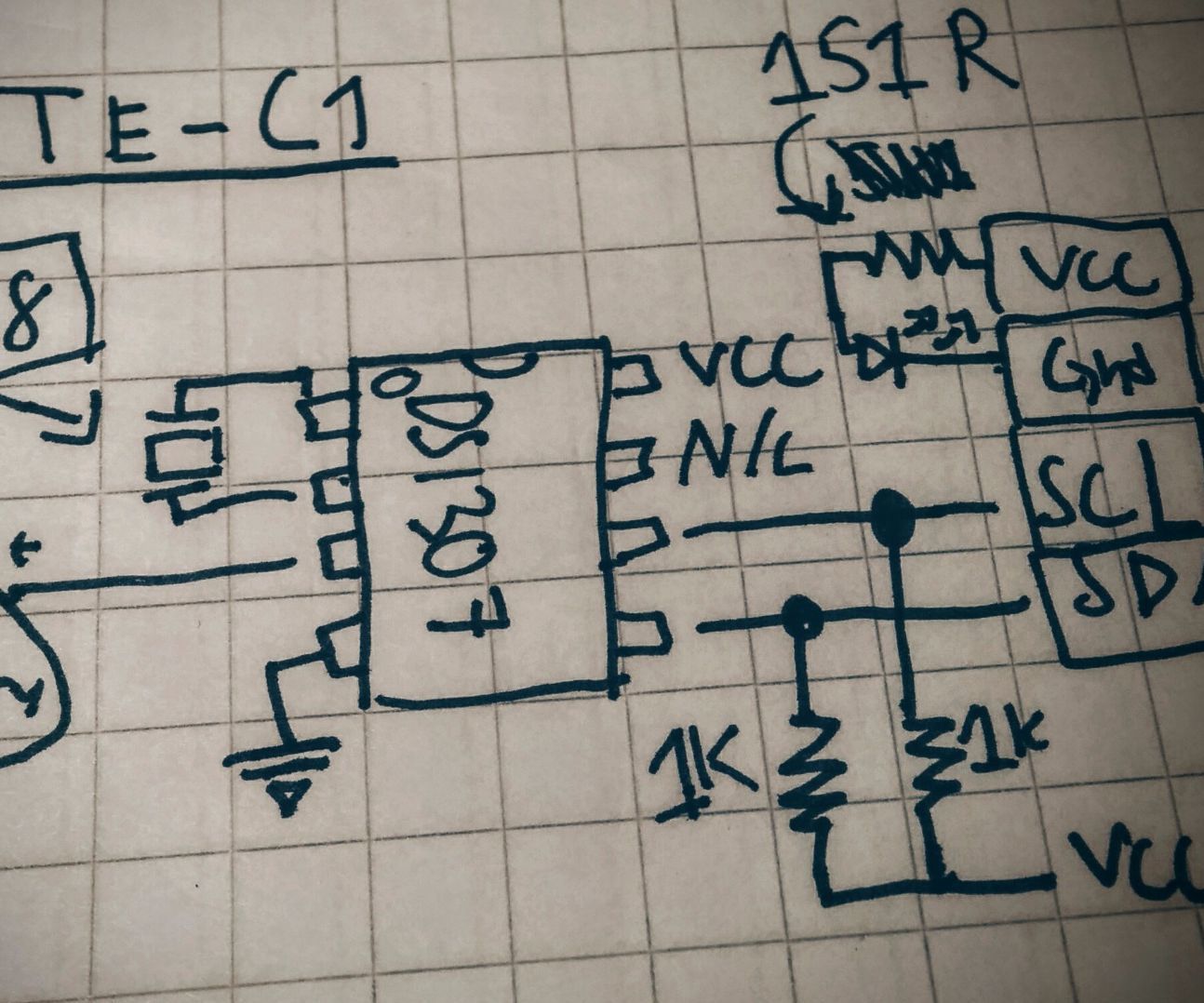 DIY RTC (i2c) DS1307