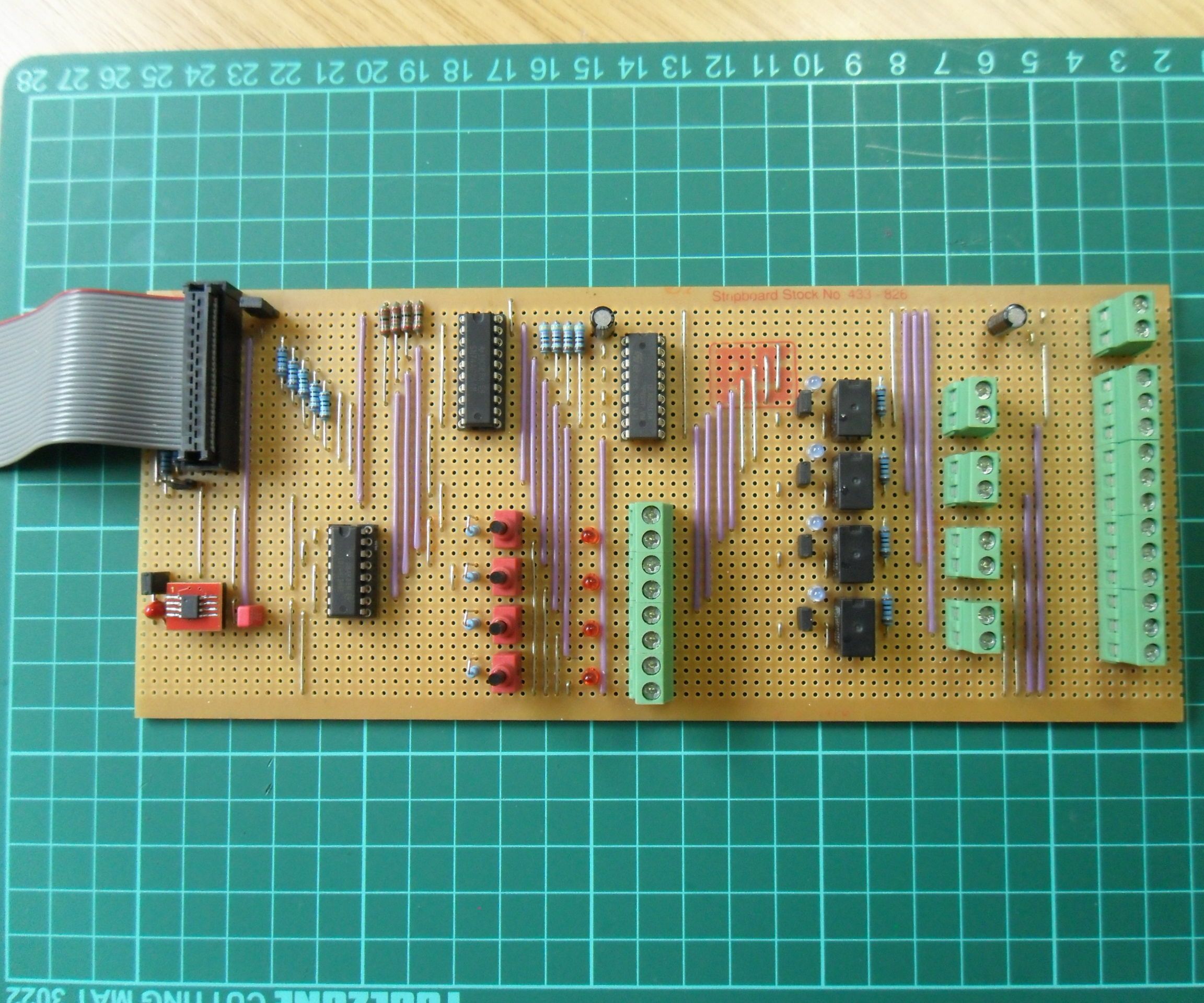 Practical Circuit Construction With Strip Board