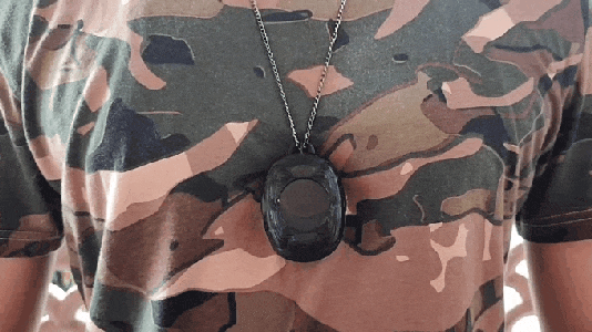 Uncanny Eye Pendant With ESP8266 and TFT Display for Halloween