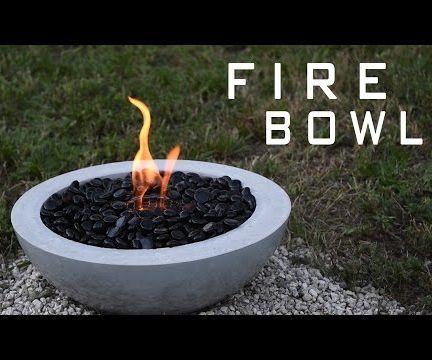 How to Make a Concrete Fire Bowl