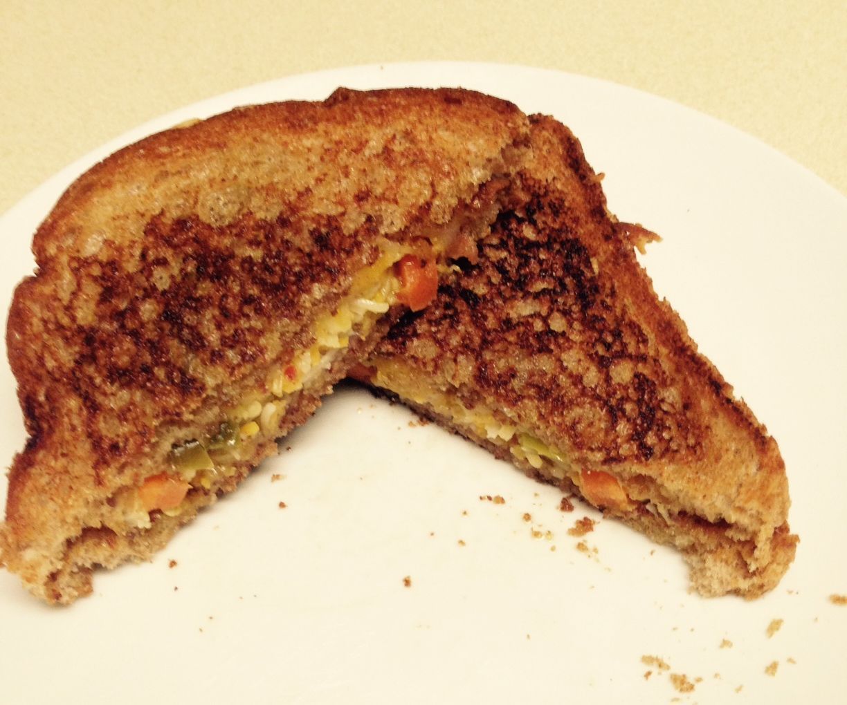 Ultimate Spicy Bacon Grilled Cheese