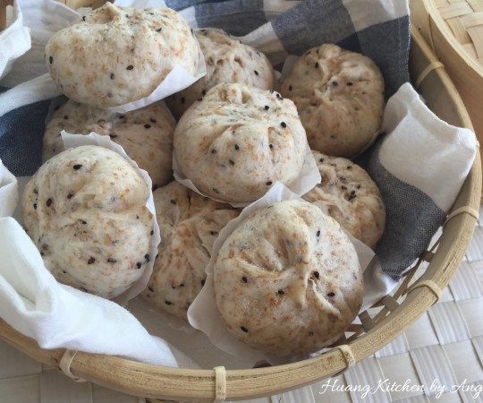 Wholemeal Vegetable Steamed Buns