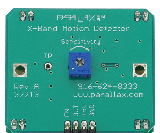 Making Sort of Palatable Music With an X-Band Motion Sensor : 8