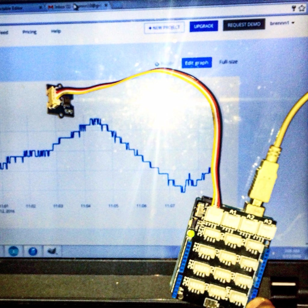 Real Time Temperature Logging With Arduino, NodeJS and Plotly!